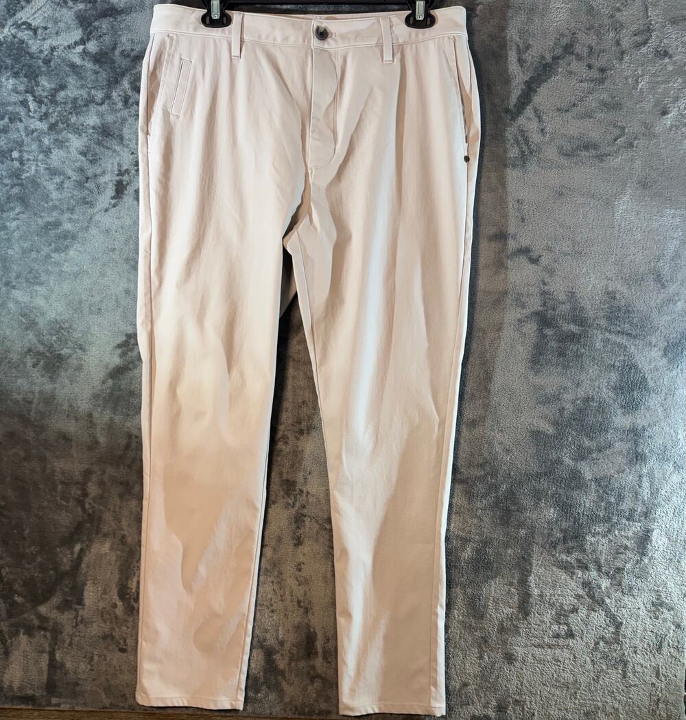 Vuori Meta Performance Tech Pants Mens 36x34 Long V427-L Charcoal/Gray